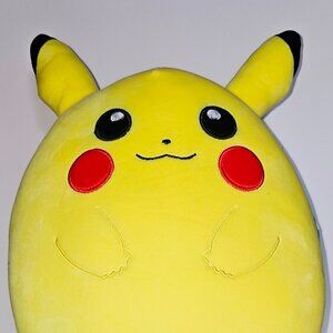 Pokemon Pikachu SQUISHMALLOW Jazwares Stuffed Animal Plush 10 Inch - NWT